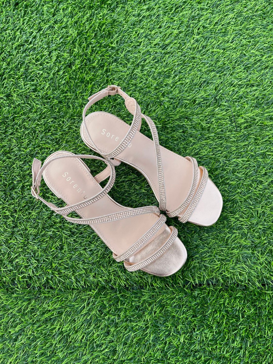 Footwear Sorento | Sorento - Rose Gold Sandal