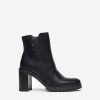 Footwear NeroGiardini | Nerogiardini - I308981D Black Block Heel Ankle Boot