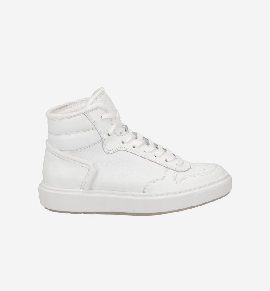 Footwear Paul Green | Paul Green - 5225 White Hi Top Trainer