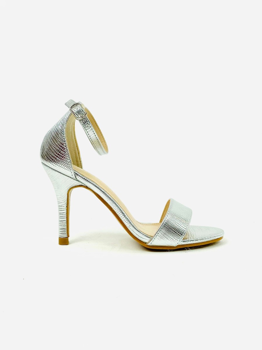 Footwear Sorento | Sorento - Screbee Silver Sandal