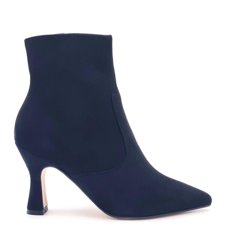 Footwear DCHICAS Ankle Boots | Dchicas - 5502 Navy Leather Ankle Boot