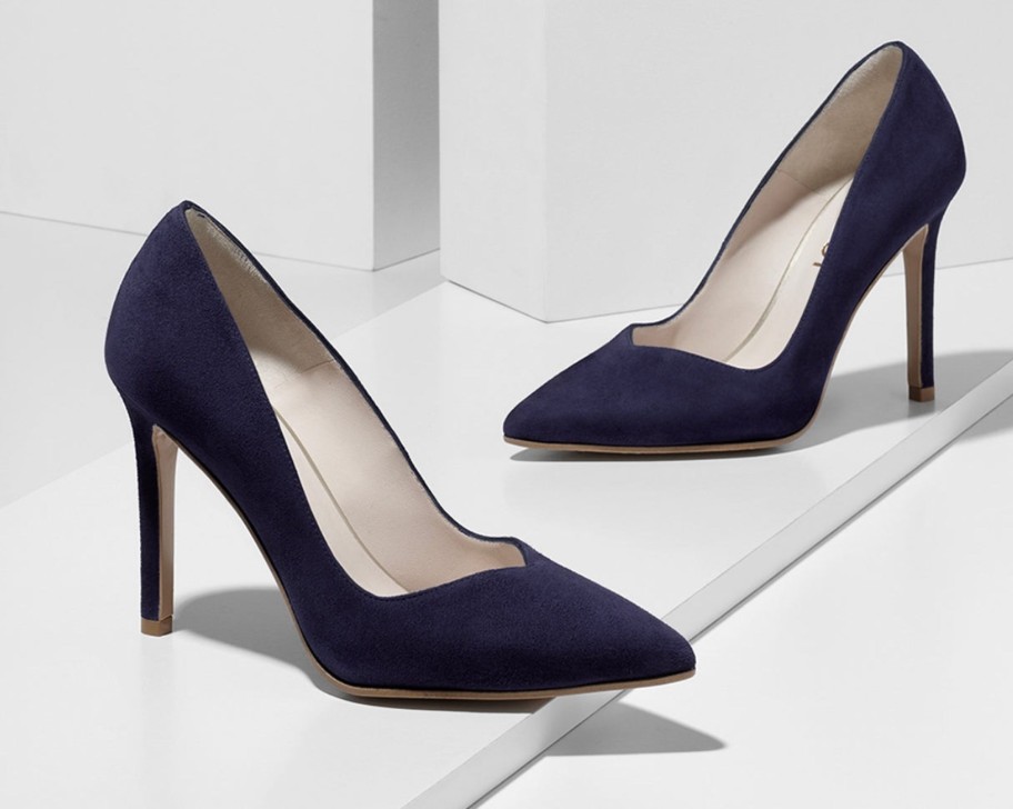 Footwear Lodi | Lodi Victory - Navy Blue Court Shoe