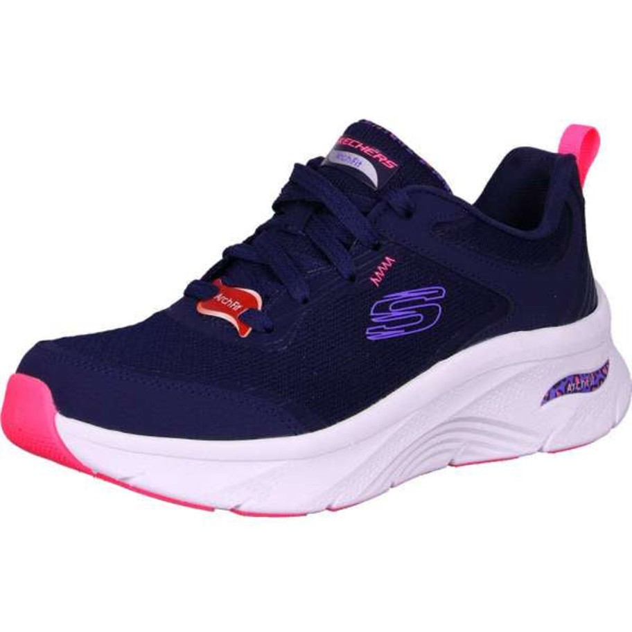 Footwear Skechers | Skechers - 149685 Navy Arch Fit Trainer