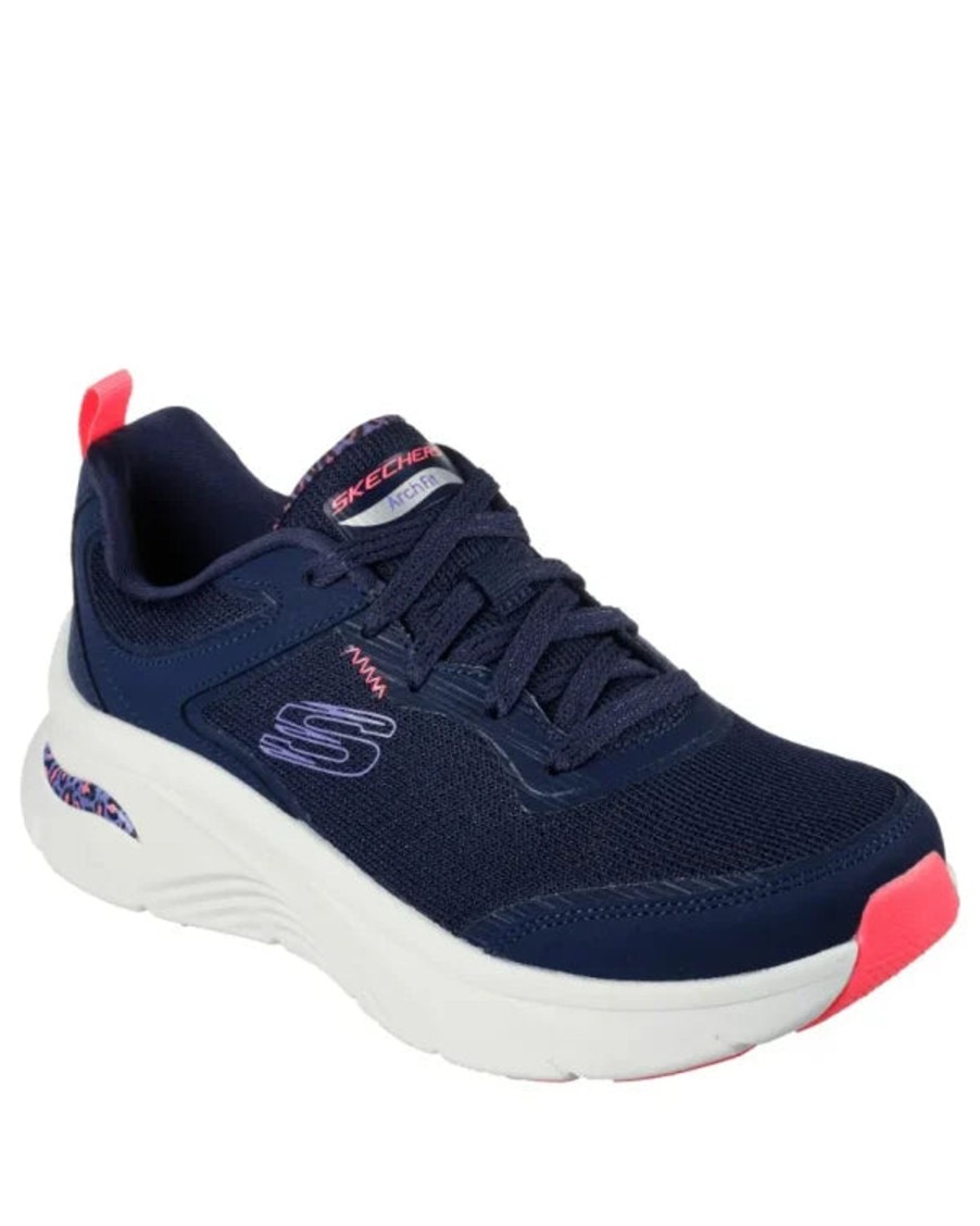 Footwear Skechers | Skechers - 149685 Navy Arch Fit Trainer