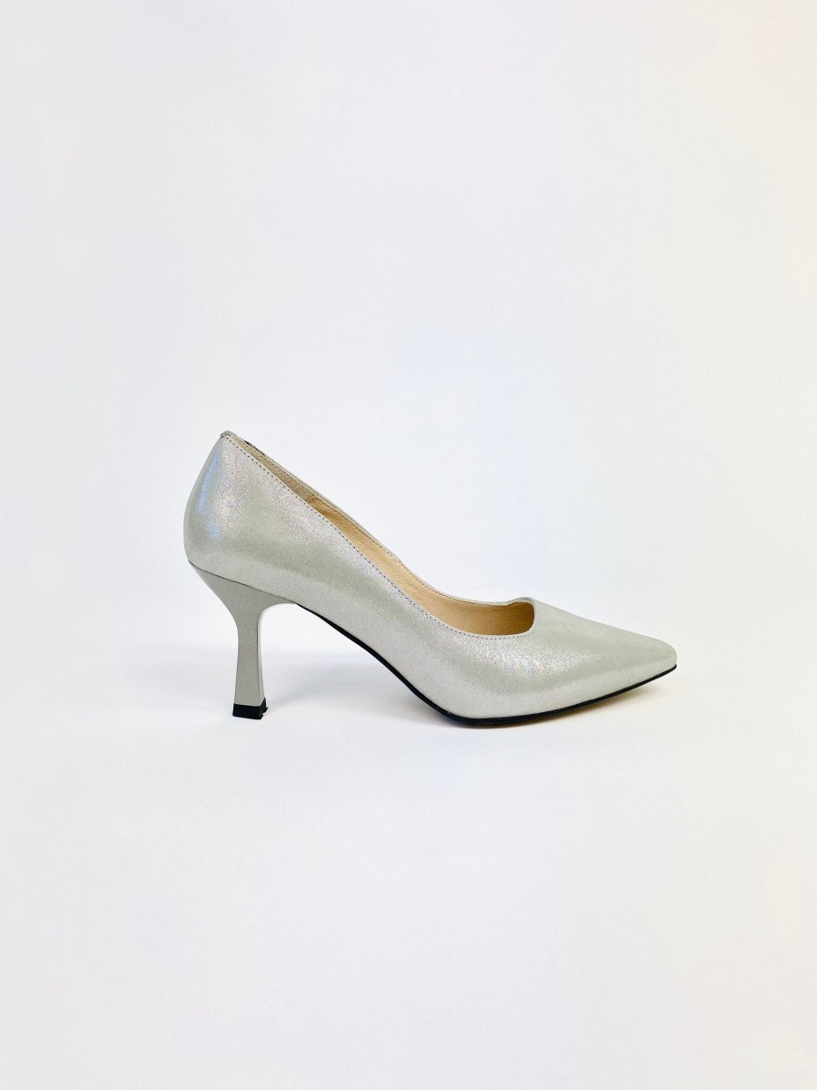 Footwear Rachel's | Rachel'S - Silver Court Shoe