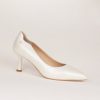 Footwear Kate Appleby | Kate Appleby - Ainwick Ivory Court With A Kitten Heel