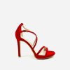 Footwear Lodi | Lodi - Yuriko-Red Suede Sandal