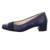 Footwear Ara | Ara - 35813 Navy Court Shoe Extra Wide