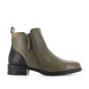 Footwear Strive Ankle Boots | Strive - Sandringham Olive Chelsea Boot