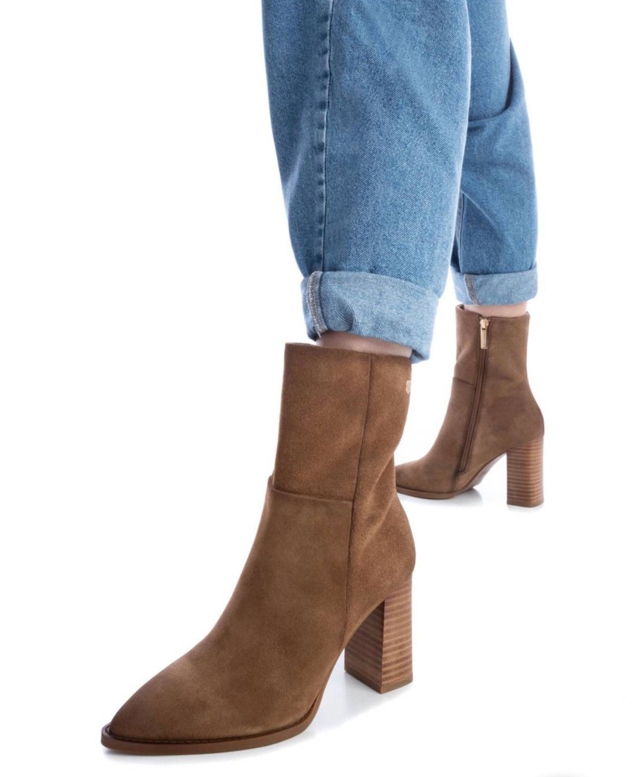 Footwear Carmela Mid Calf Boots | Carmela - 160897 Tan Suede Boot