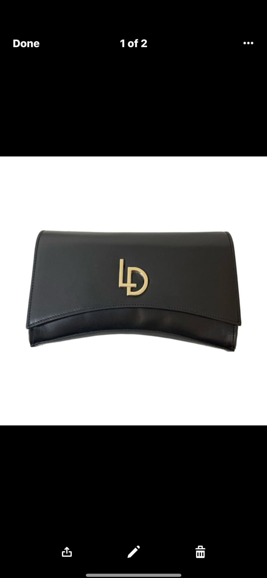 Bags Lodi | Lodi - Black Clutch Bag