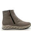 Footwear Igi & Co Wedge Boots | Igi & Co - Khaki Waterproof Ankle Boot