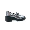 Footwear Unisa | Unisa - Jazz Pewter Wedge Loafer