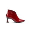 Footwear Hispanitas Ankle Boots | Hispanitas - Hi233018 Red Patent V Shaped Ankle Boot