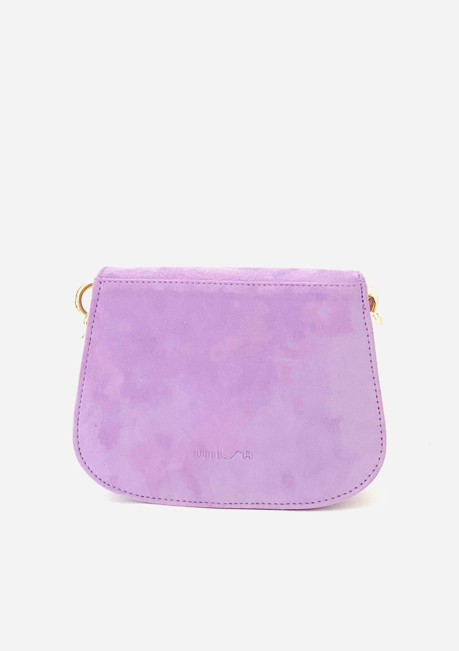 Footwear Unisa | Unisa - Zbruna Lilac Suede Clutch