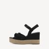 Footwear Tamaris | Tamaris - 28310 Black Wedge Sandal