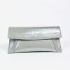 Footwear Rachel's | Rachel'S - Silver Envelope Clutch