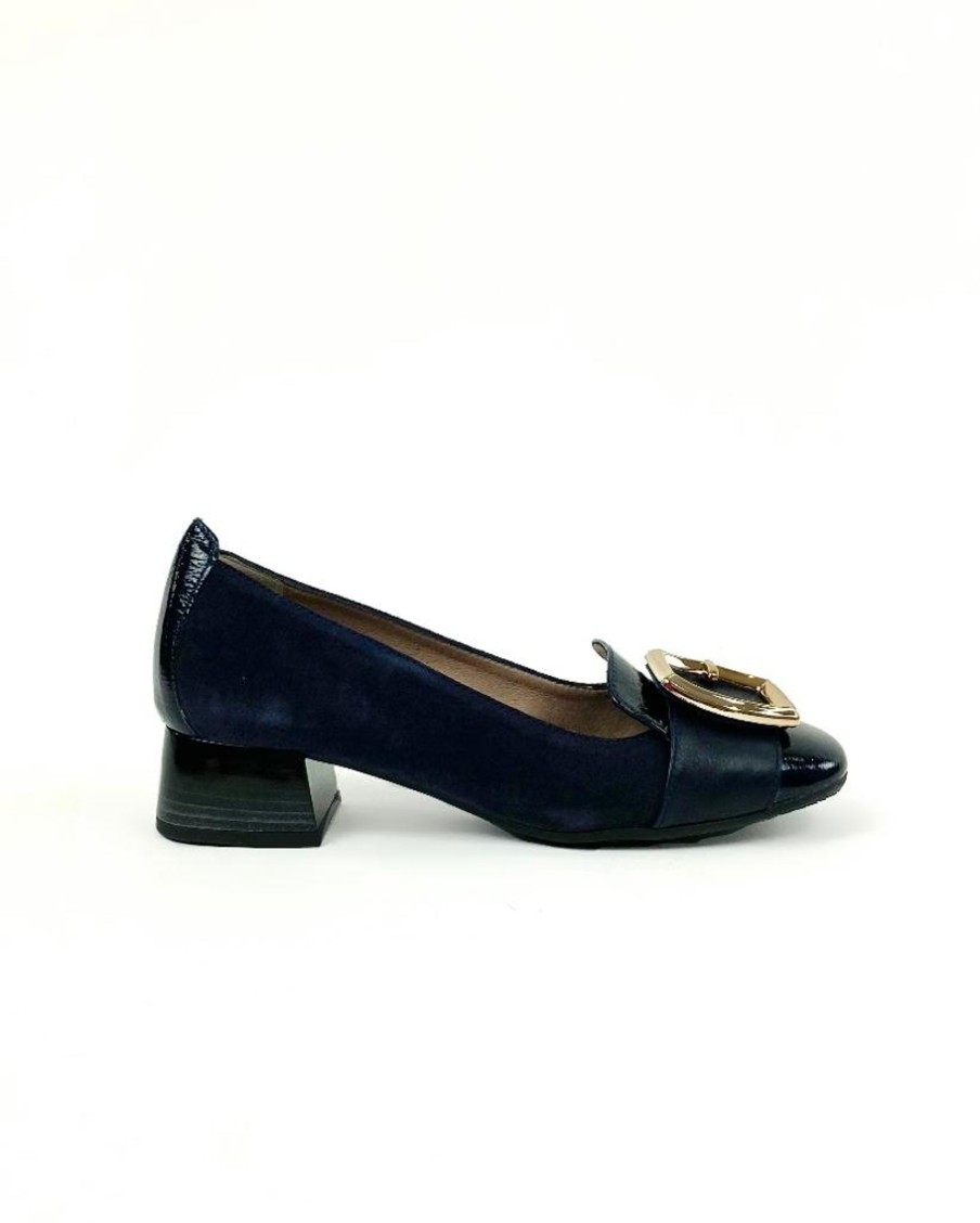 Footwear Hispanitas | Hispanitas - H1232987 Navy Suede Loafer