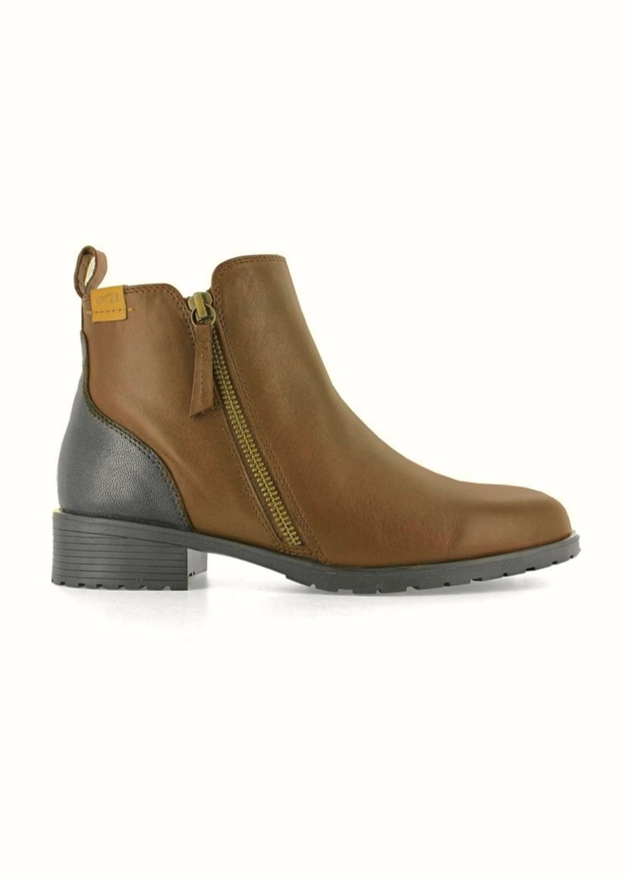 Footwear Strive Ankle Boots | Strive - Sandringham Tan Chelsea Boot