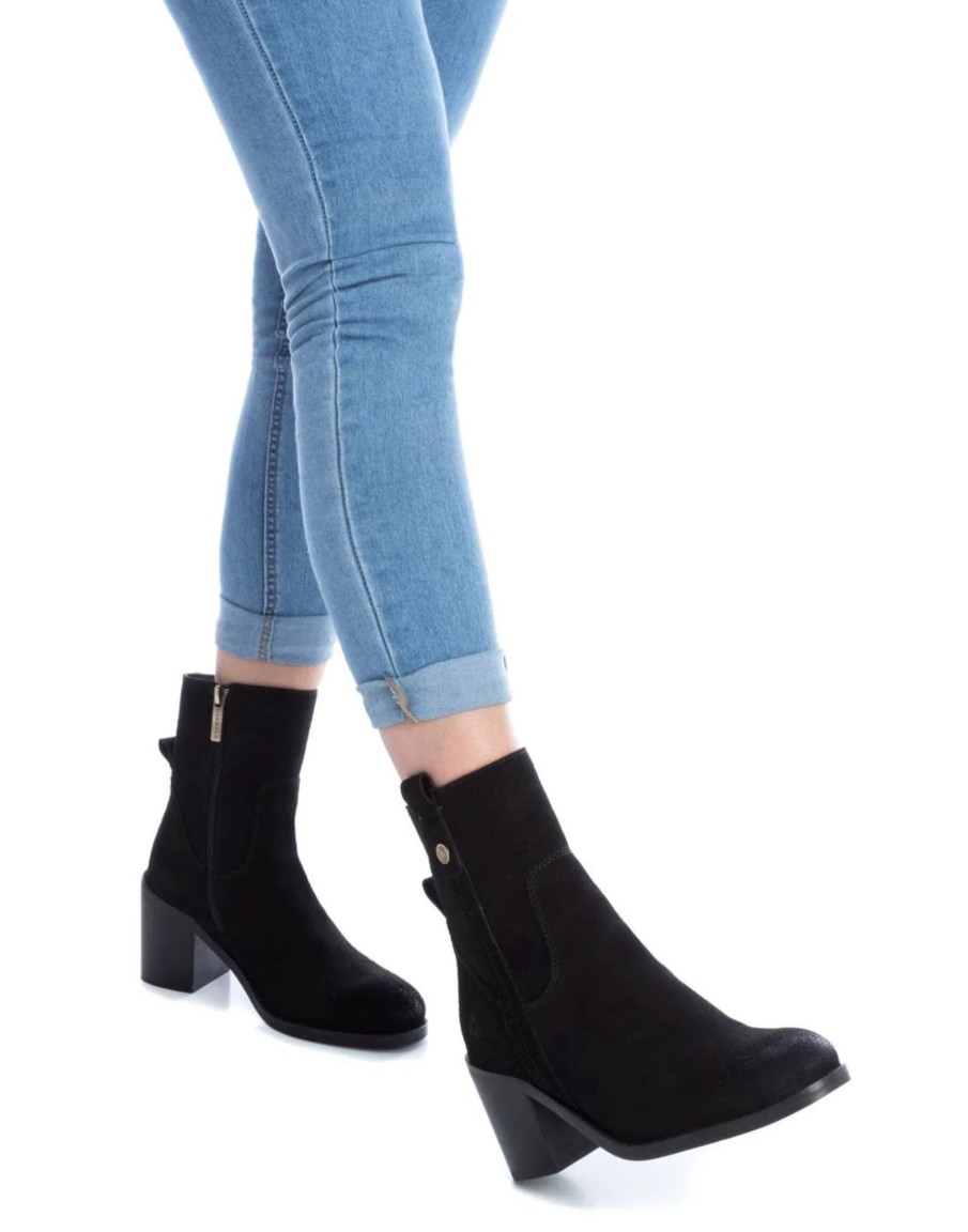 Footwear Carmela Ankle Boots | Carmela - 160937 Black Suede Ankle Boot