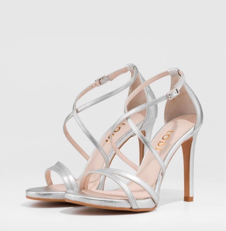 Footwear Lodi | Lodi - Yuriko-Silver Sandal