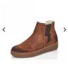 Footwear Rieker Ankle Boots | Rieker - Y6461 Tan Chelsea Boot