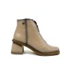 Footwear Jose Saenz Ankle Boots | Jose Saenz - 5461 Taupe Patent Ankle Boot