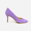 Footwear Rachel's | Rachel'S - Lilac Suede Court Shoe