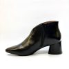 Footwear Wonders Ankle Boots | Wonders - I-9013 Black Leather Ankle Boot