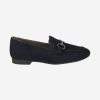 Footwear Paul Green | Paul Green - 2596 Navy Suede Loafer