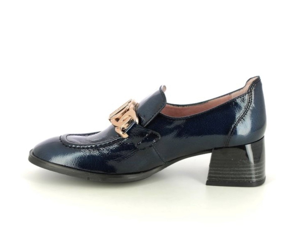 Footwear Hispanitas | Hispanitas - H1232992 Navy Patent Loafer