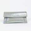 Bags Rachel's | Rachel'S - Silver Envelope Clutch